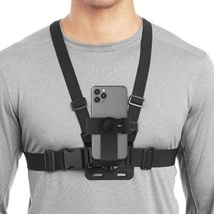 phone chest strap holder for video shooting